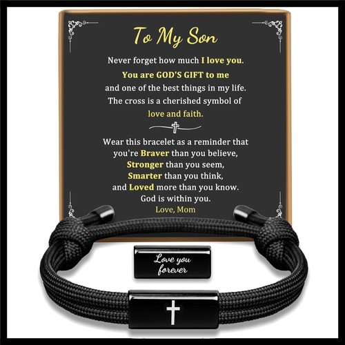 Cross bracelet for boys - cross,