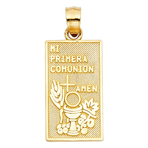 14k yellow gold - 14k, religious