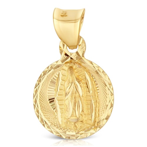 14k yellow gold virgin - 14k,