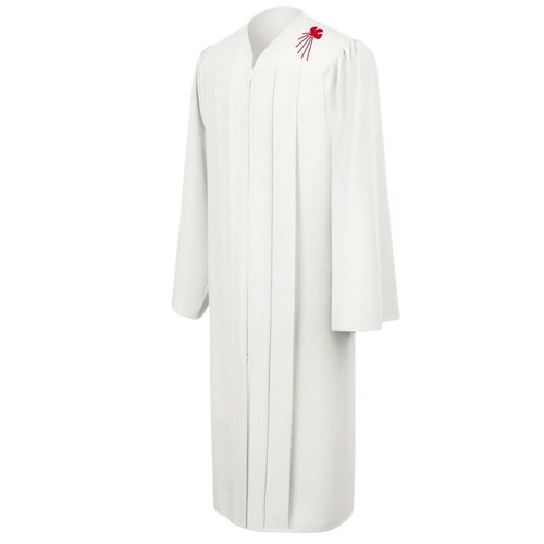 White confirmation robe - confirmation, with